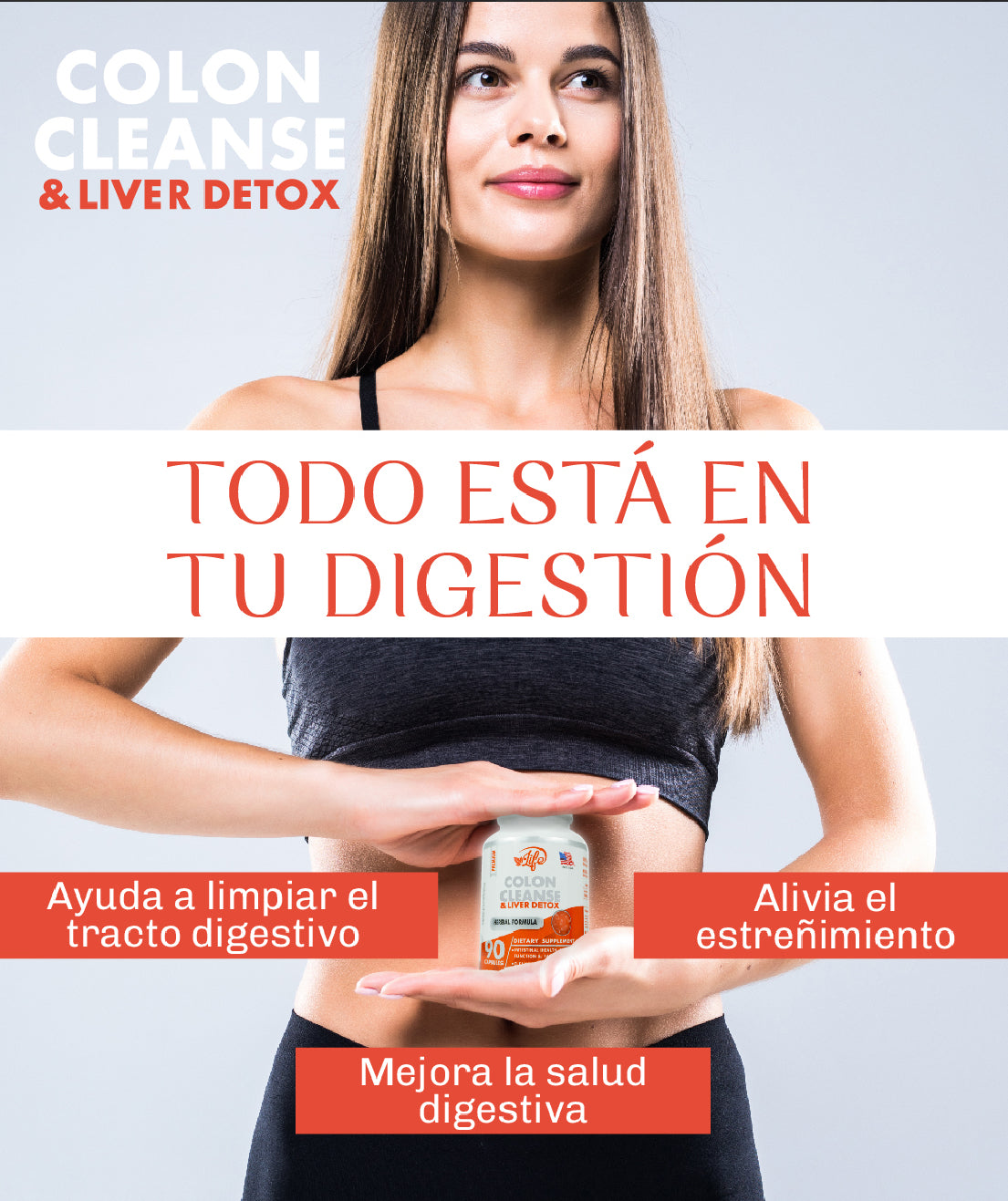 Colon Cleanse + Herbal Laxative (2 Productos)