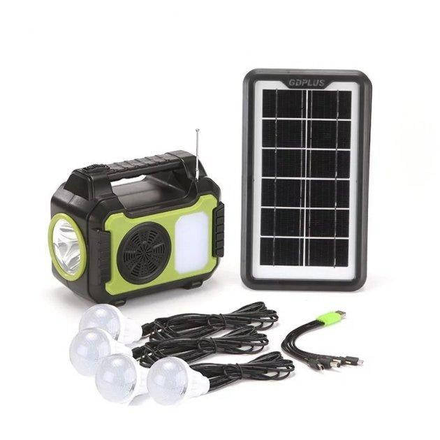 Sistema de Iluminación Solar GDPLUS GD-8072