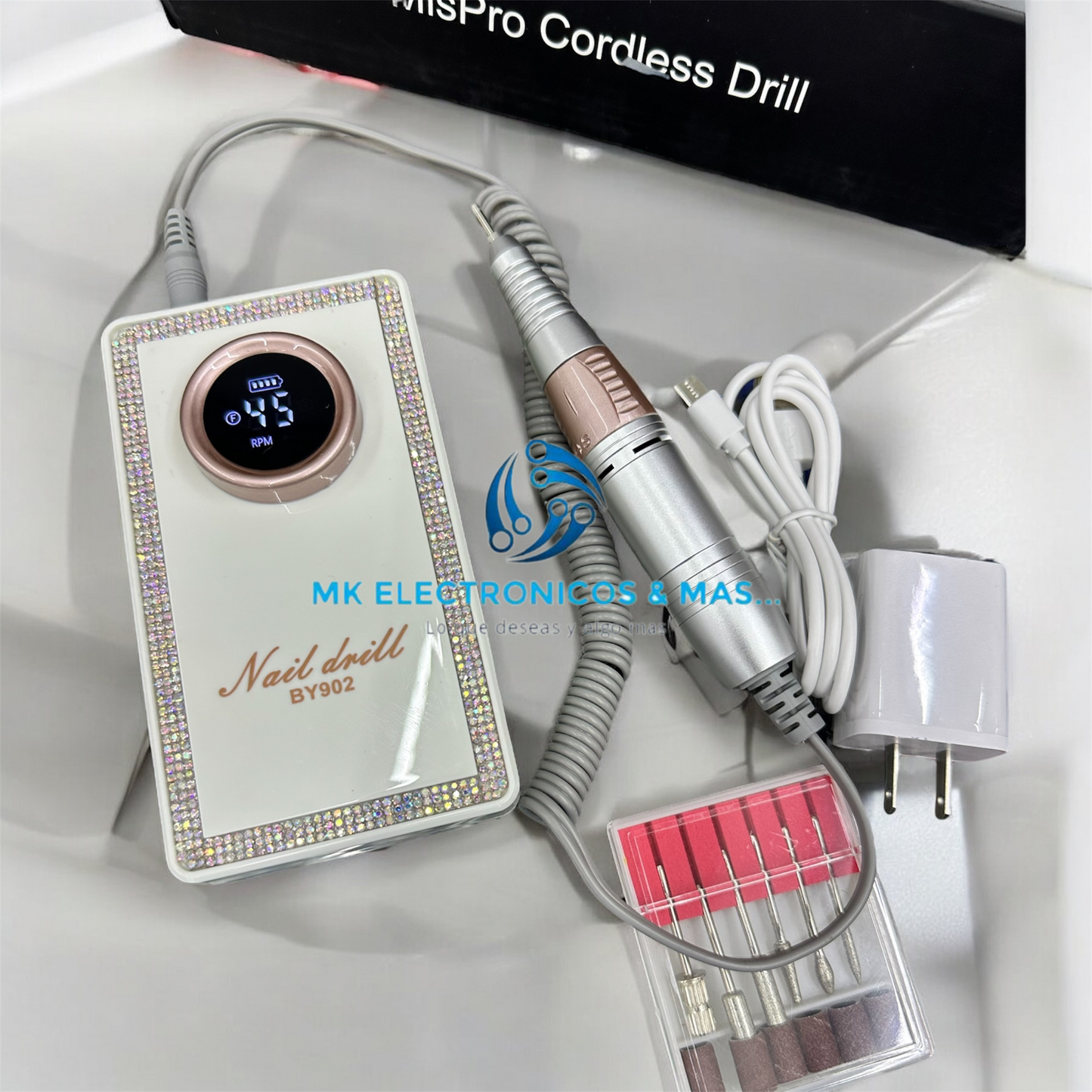 Combo maquina recargable y lampara de Gel Recargable