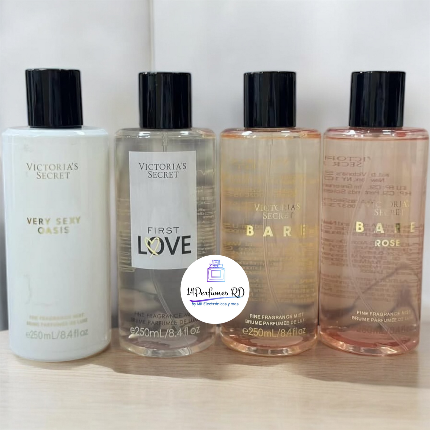 Combo de Colonia + Splash + Gel de baño Victoria Secret. Toda la variedad