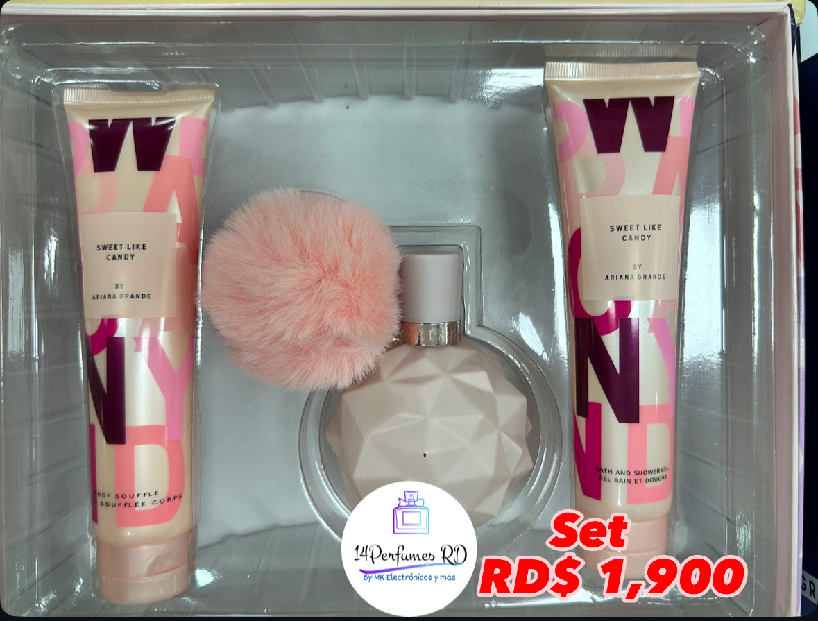 Set Ariana Grande Sweet Like Candy