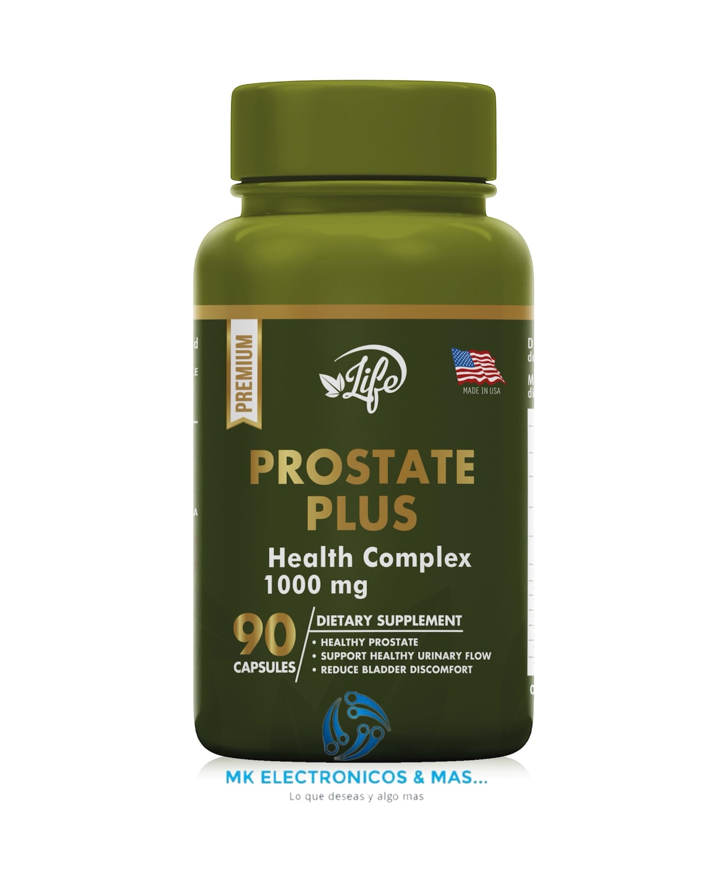 PROSTATE PLUS. 90 CAPSULAS