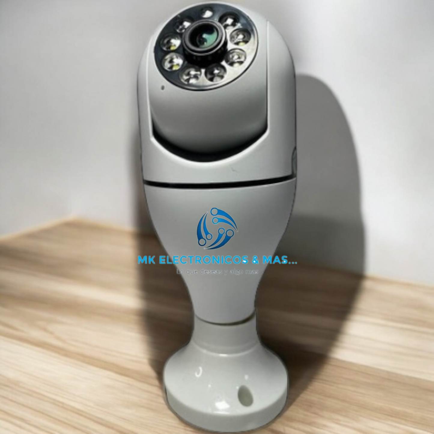 Camara Wifi tipo Bombillo Full HD 360°