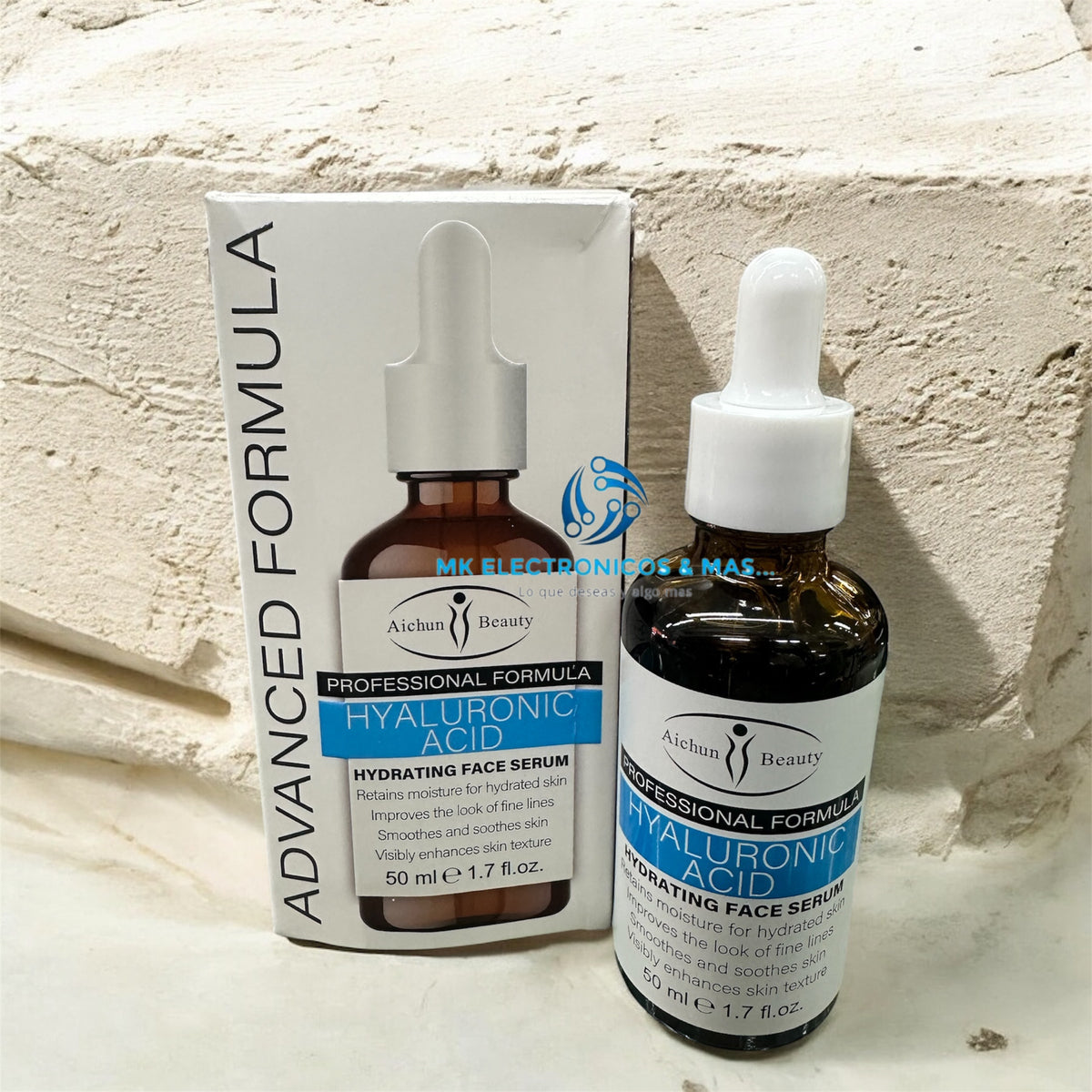 Serum Acido Hialuronico Aichun Beauty 50ml | Hidratación Profunda | Anti-Edad y Anti-Arrugas