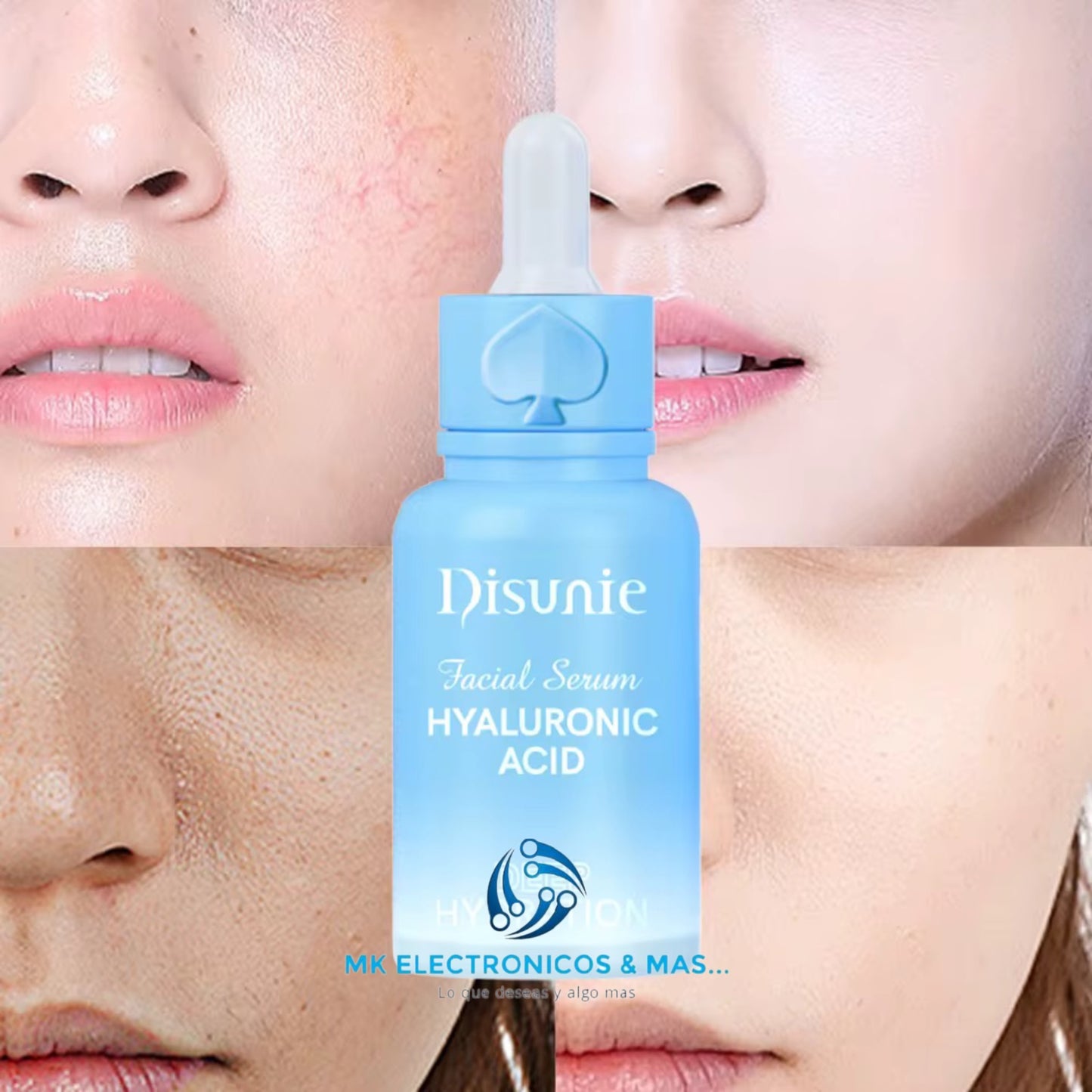 Serum Ácido Hialurónico Disunie | Concentrado Hidratación Profunda | Anti-Arrugas