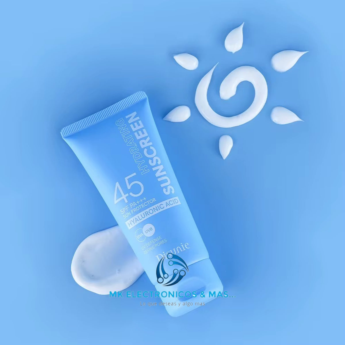 Protector Solar Disunie SPF 45 | Hidratante + UV Defense | No Deja Blanco