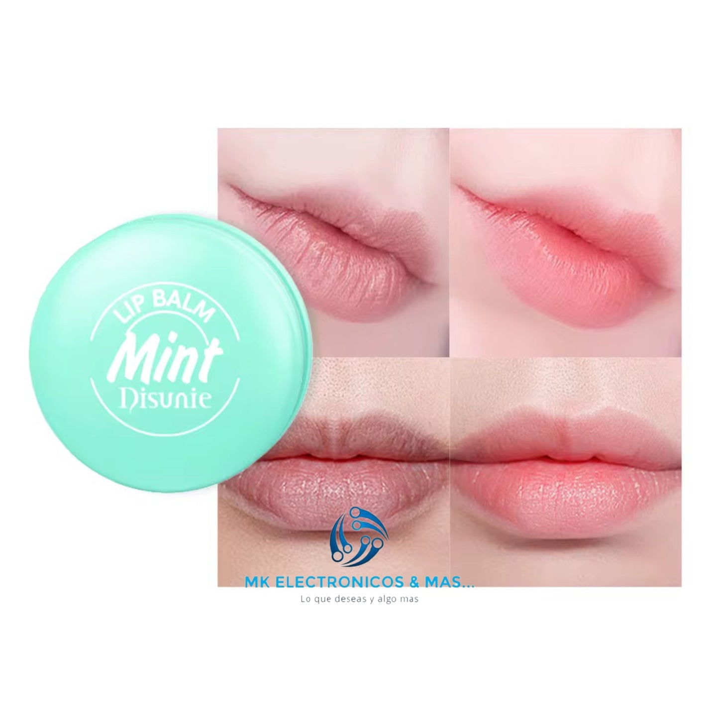 Lip Balm Disunie Mint | Hidratación Labial Refrescante | Anti-Manchas Kit
