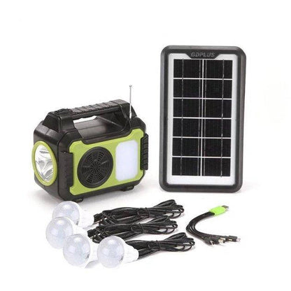 Sistema de Iluminación Solar GDPLUS GD-8072
