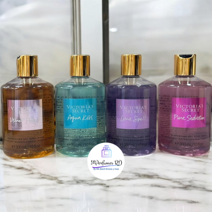 Combo de Colonia + Splash + Gel de baño Victoria Secret.  Toda la variedad