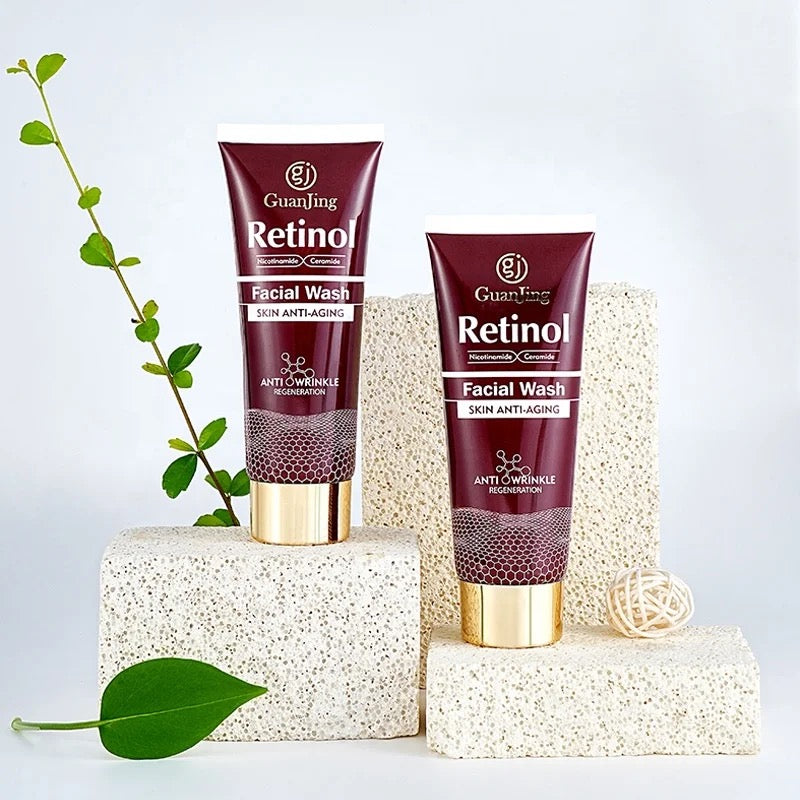 Limpiador Facial Retinol Anti envejecimiento de la piel. Guanjing Retinol Facial Wash