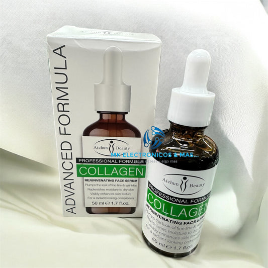 Serum Colageno Aichun Beauty 50ml | Rejuvenecimiento Facial | Anti-Flacidez y Firmeza