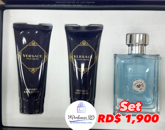 Set Versace Pour Homme