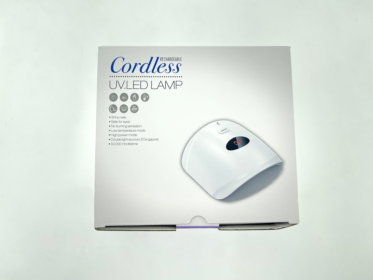 Lampara UV/LED Recargable Cordless S60 48 Watts