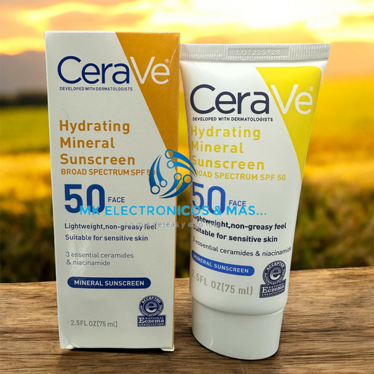 Protector Solar Hidratante Mineral SPF 50 Cerave