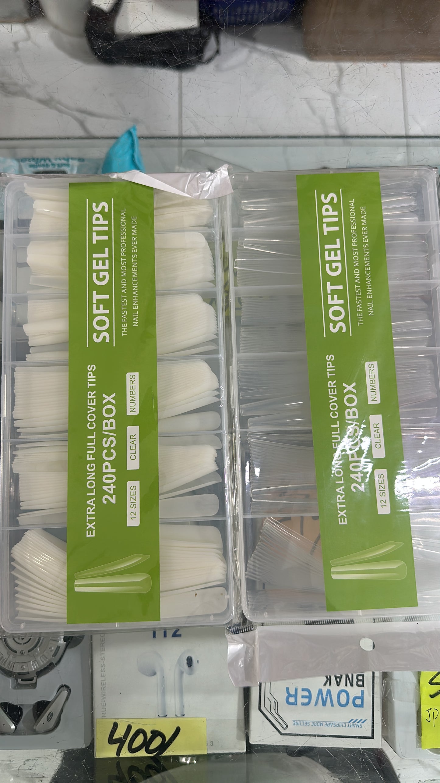 Tips Soft Gel caja 240 pcs