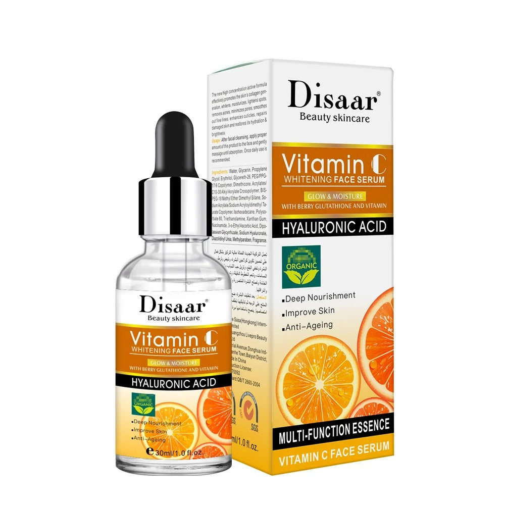 Serum Facial Vitamina C y Acido Hialuronico Disaar