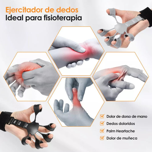 Entrenador de dedos, Alivio del dolor de artritis y síndrome del túnel carpiano.