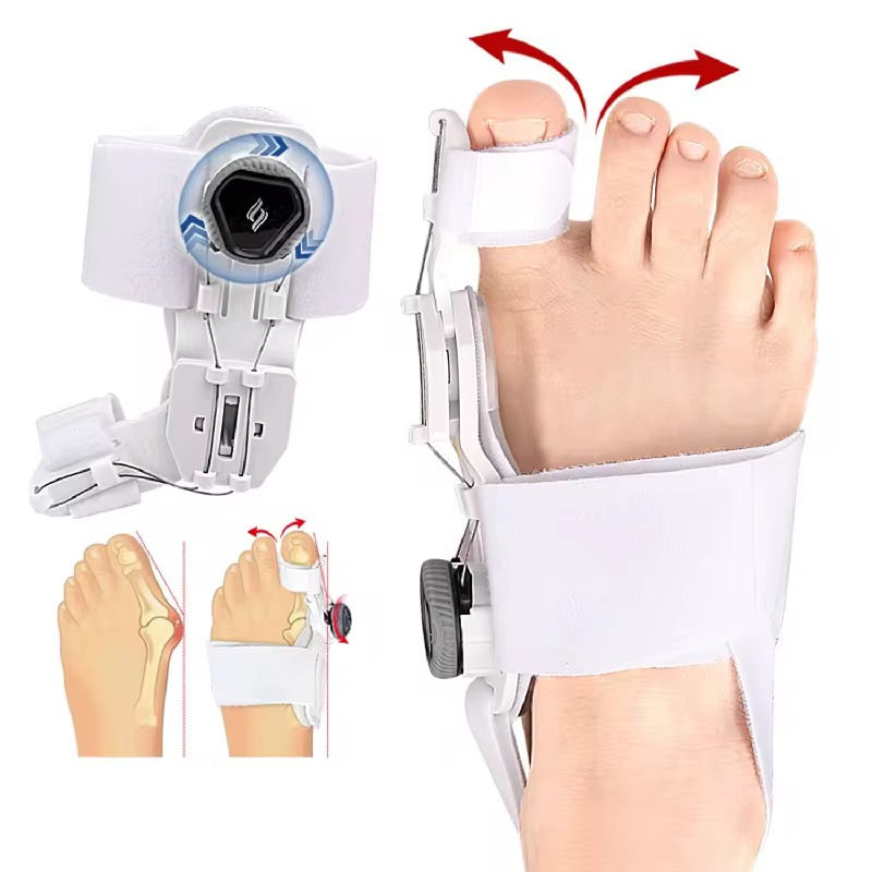 Corrector de Juanetes ajustable para hombres y mujeres.  Alivio universal de la bursitis del pulgar. Corrector del dedo del pie.