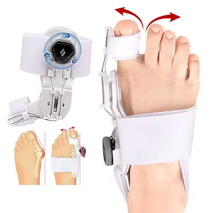 Corrector de Juanetes ajustable para hombres y mujeres.  Alivio universal de la bursitis del pulgar. Corrector del dedo del pie.