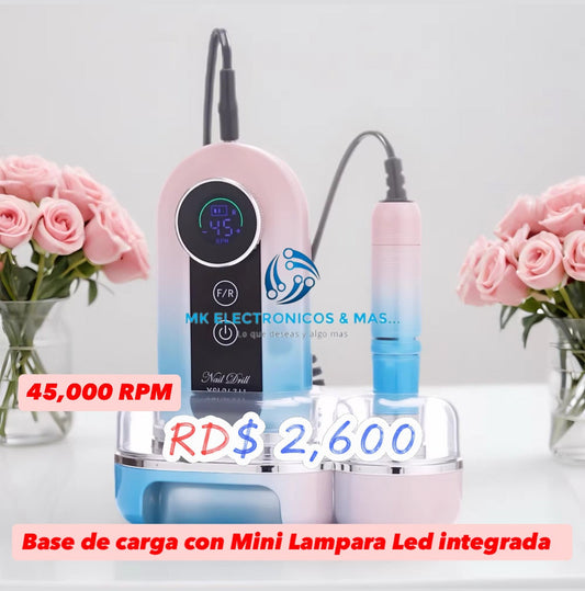 Máquina de uñas Profesional Recargable XSUV-711 45,000 RPM