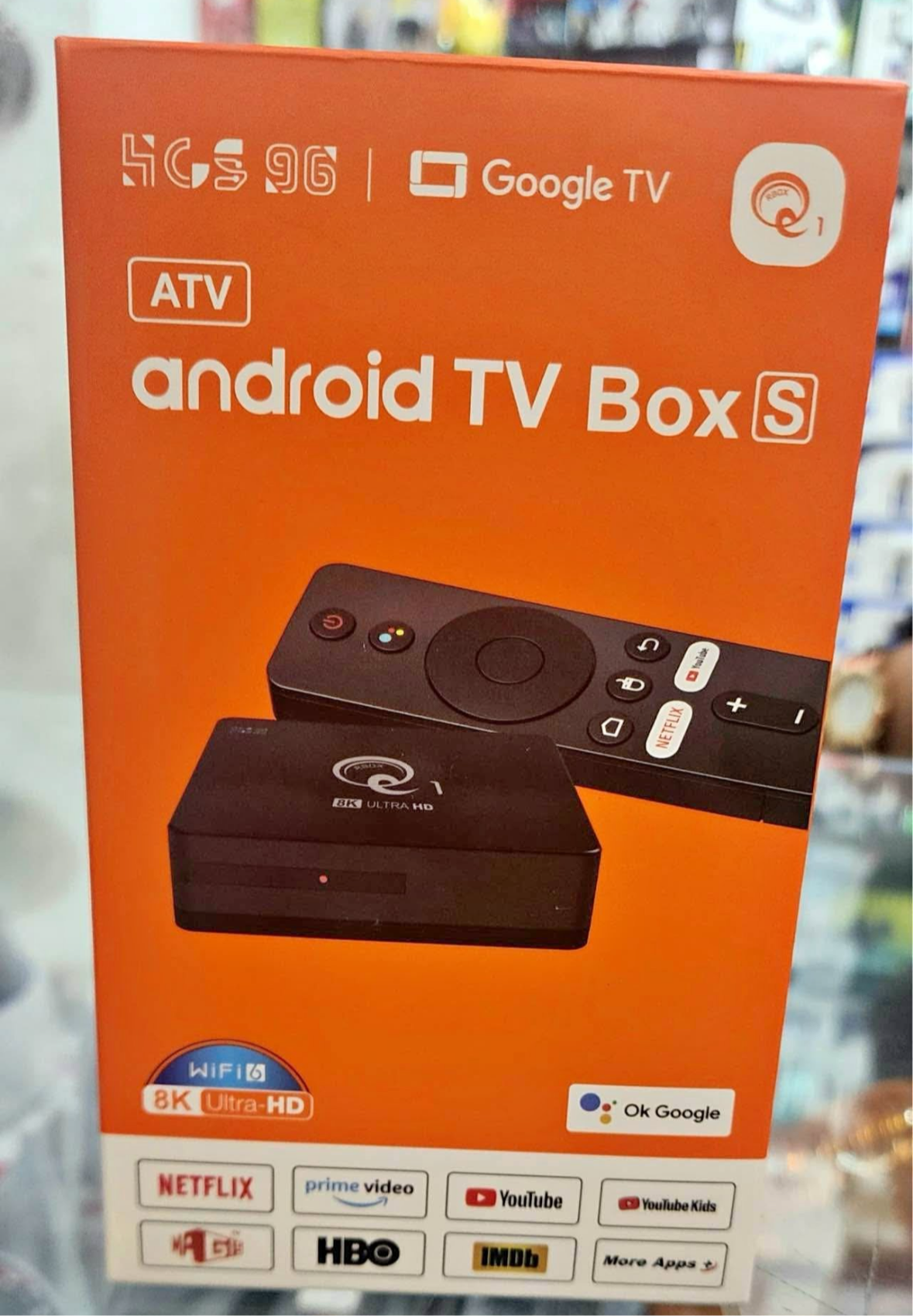 Variedad de cajas Android TV BOXs