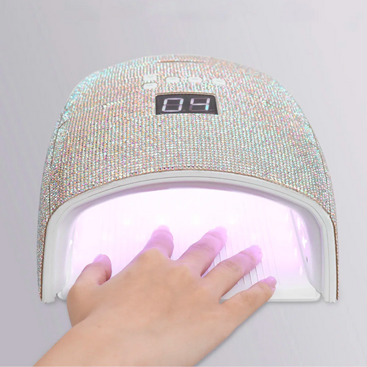 Lampara UV/LED S10 66 Watts Recargable full diamantes