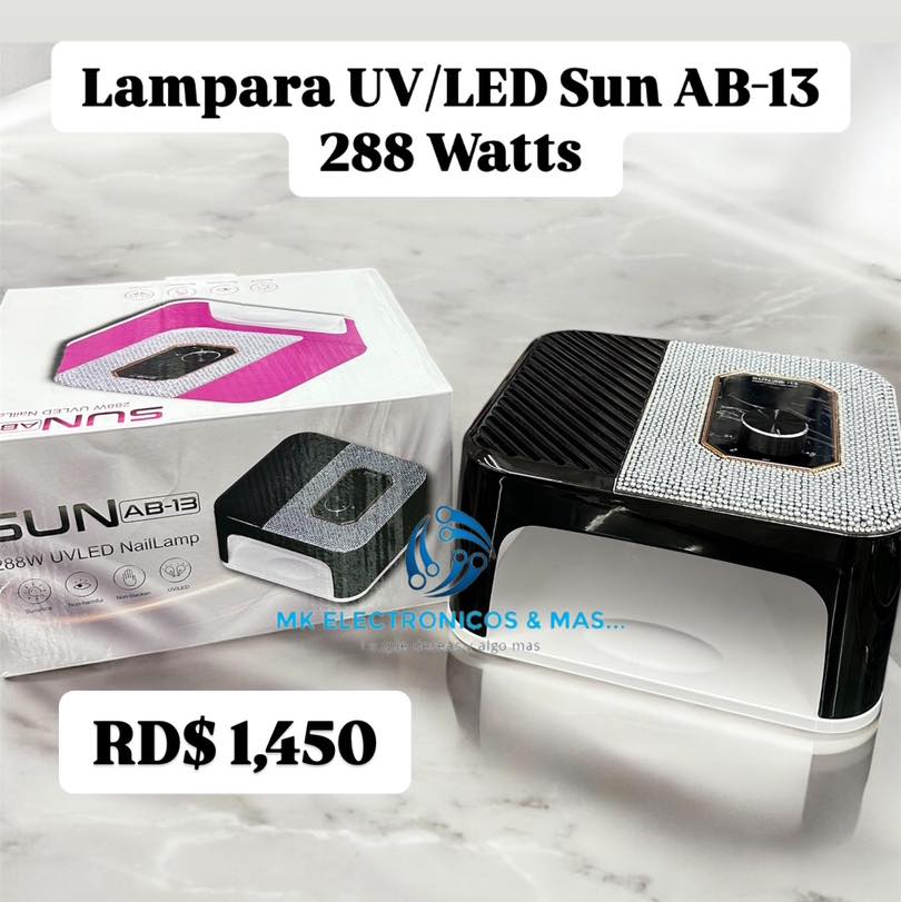 Lampara UV/LED Sun AB-13 288 Watts