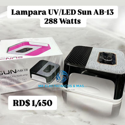 Lampara UV/LED Sun AB-13 288 Watts