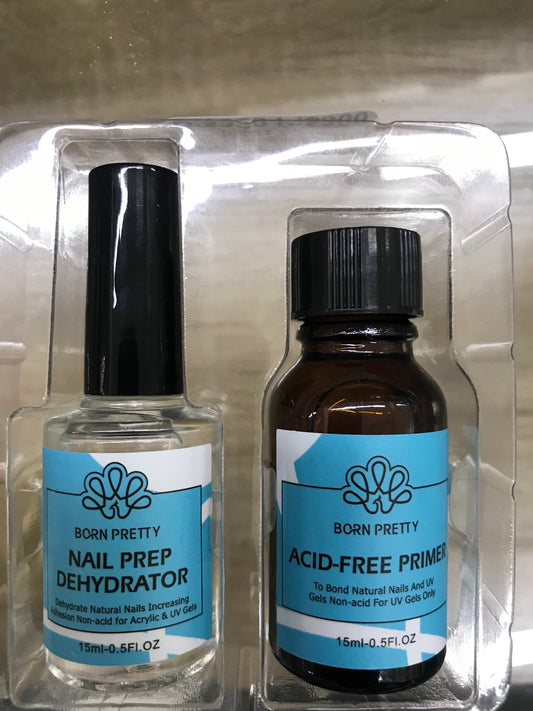 Kit Nail Prep + Primer Born Pretty