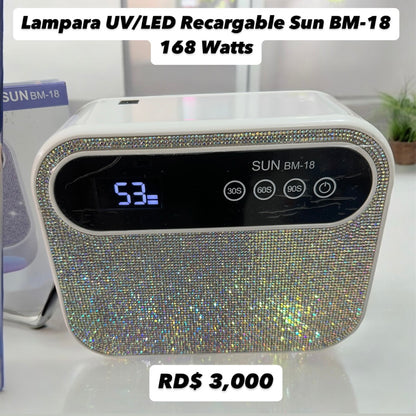 Lampara UV/LED Sun BM-18 Recargable