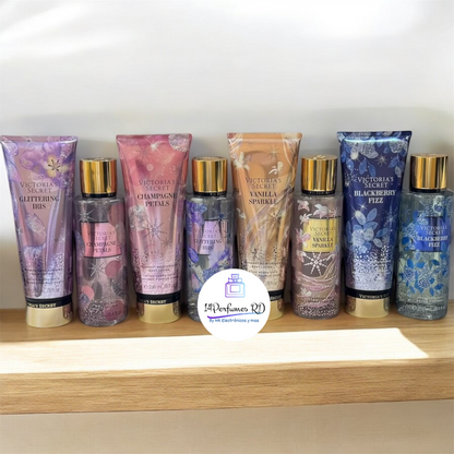 Combo de Colonia + Splash + Gel de baño Victoria Secret.  Toda la variedad