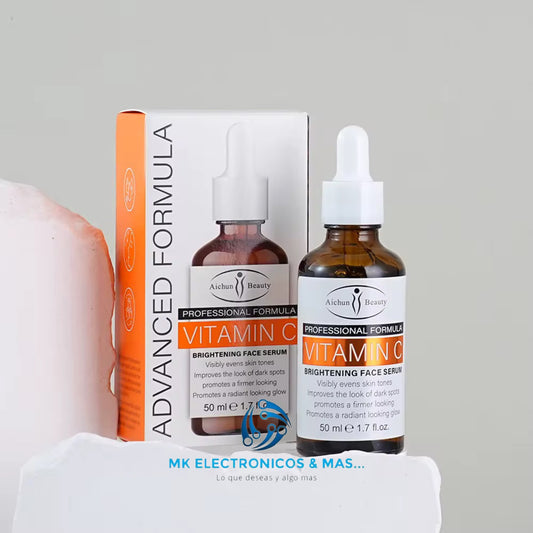 Serum Facial Vitamina C Aichun Beauty 50ml | Iluminador y Anti-Manchas | Aclarador de Piel