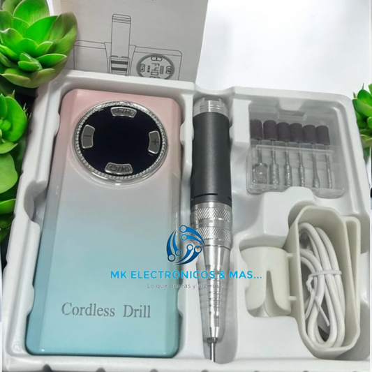 Máquina de uñas profesional recargable SY903. 40,000 RPM
