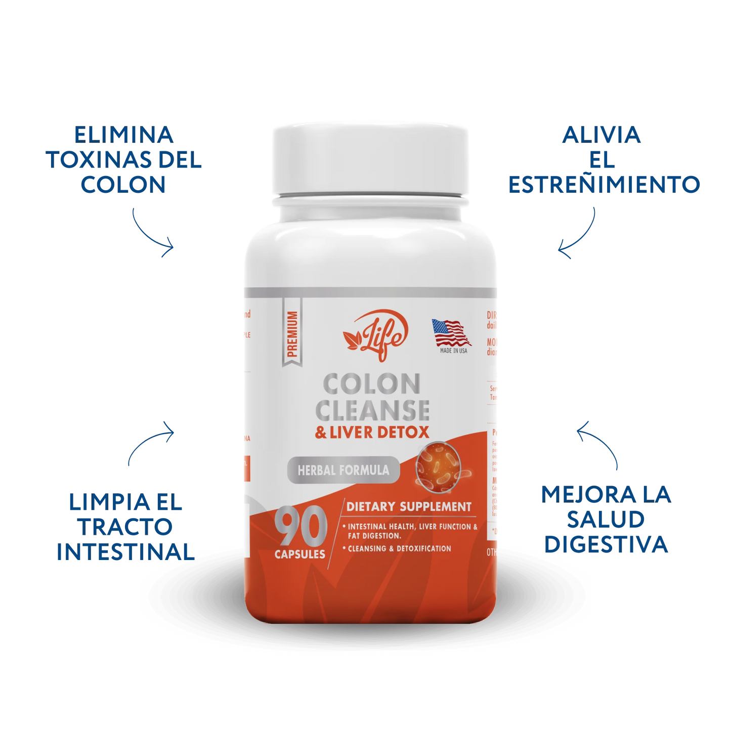 Colon Cleanse + Herbal Laxative (2 Productos)