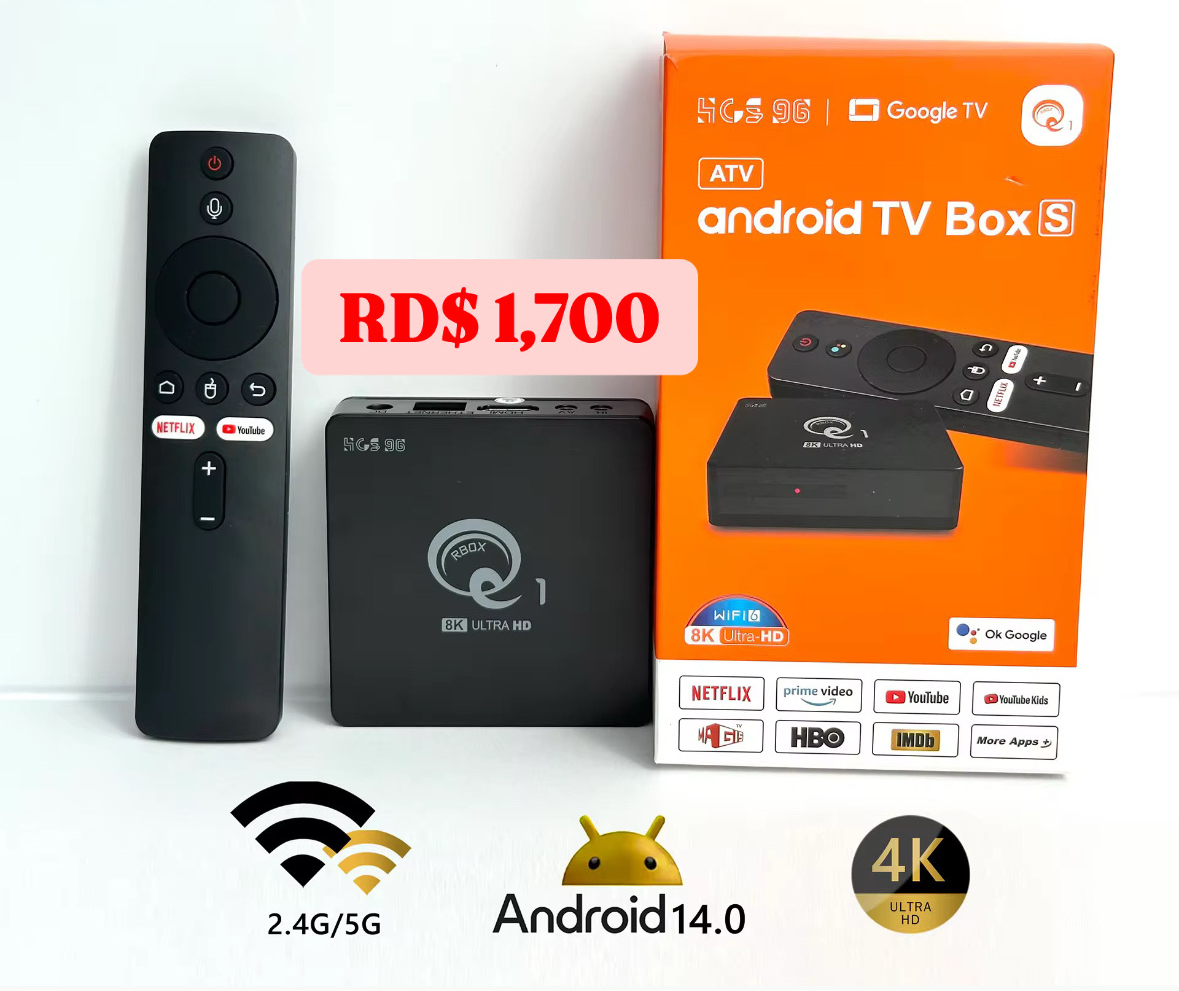 Variedad de cajas Android TV BOXs