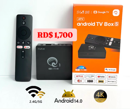 Variedad de cajas Android TV BOXs