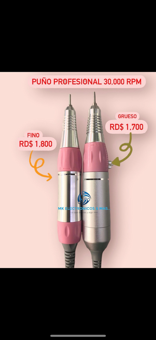 Puño Profesional 30,000 RPM Conector 5 pines