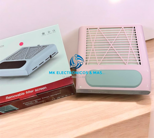 Extractor de polvo acrílico con velocidad regulable