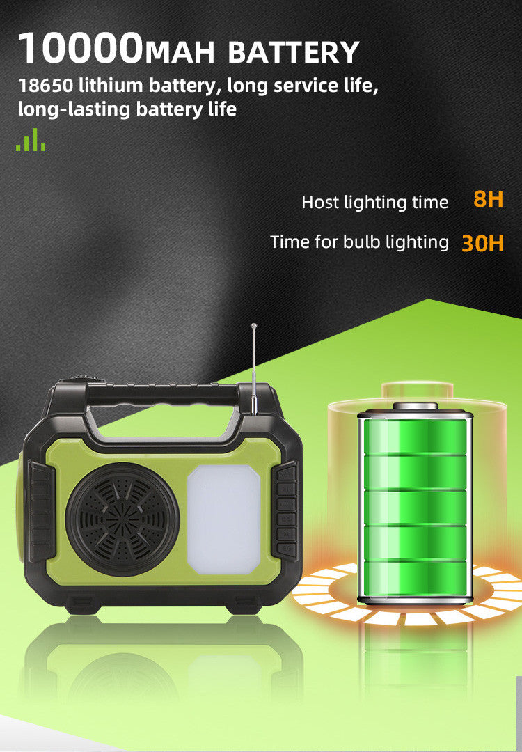 Sistema de Iluminación Solar GDPLUS GD-8072