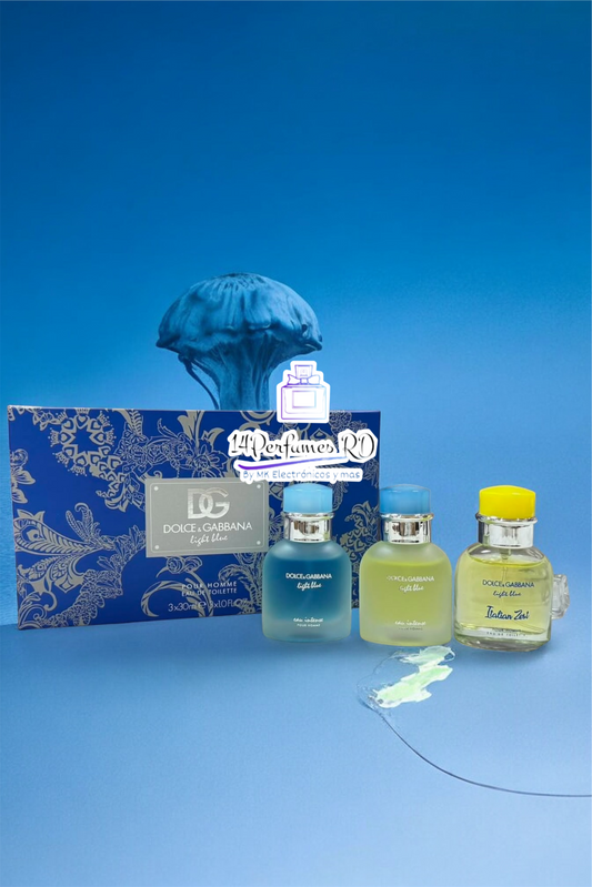 Set DG Light Blue 3x30ml
