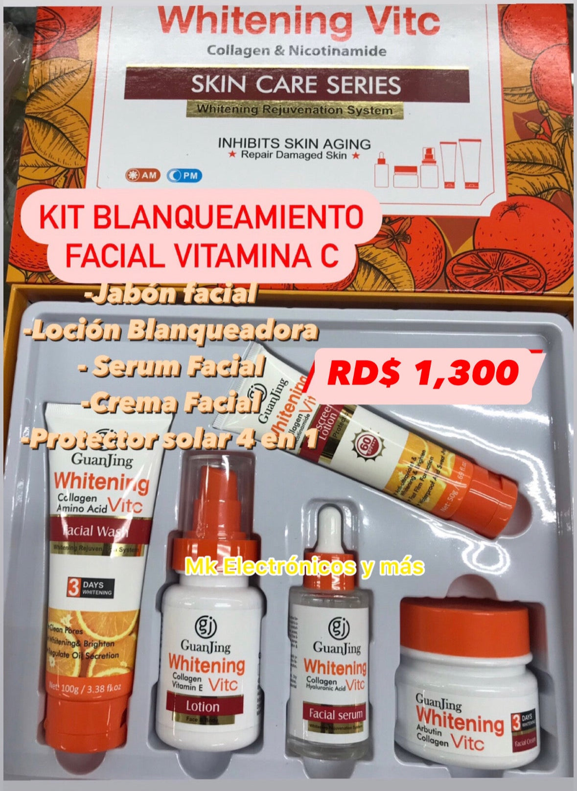 Kit de Blanqueamiento Vitamina C
