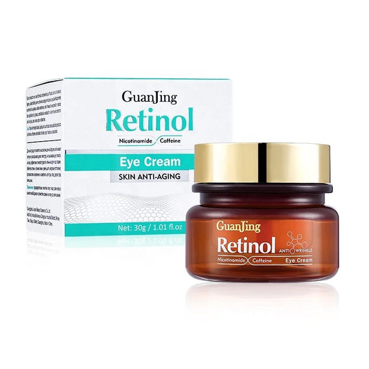 CREMA PARA OJOS RETINOL. ANTIENVEJECIMIENTO DE LA PIEL, SUAVIZA LAS ARRUGAS DE FORMA RAPIDA Y EFECTIVA GUAJING RETINOL FACIAL CREAM