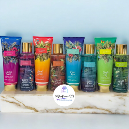 Combo de Colonia + Splash + Gel de baño Victoria Secret.  Toda la variedad