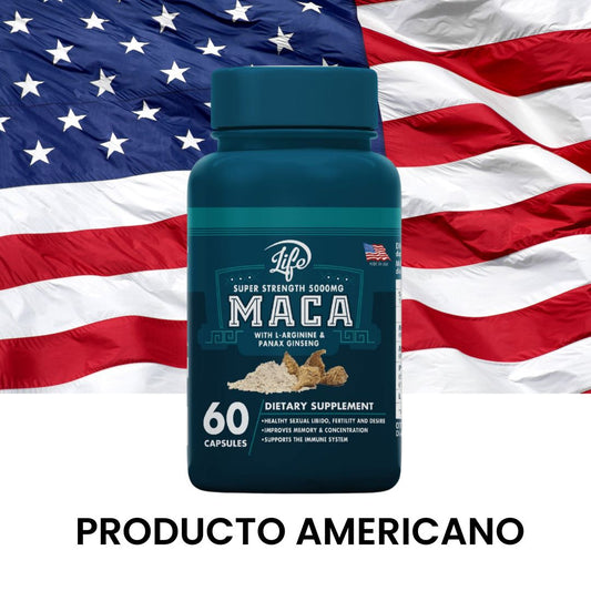 MACA - Suplemento dietario 60 Cápsulas