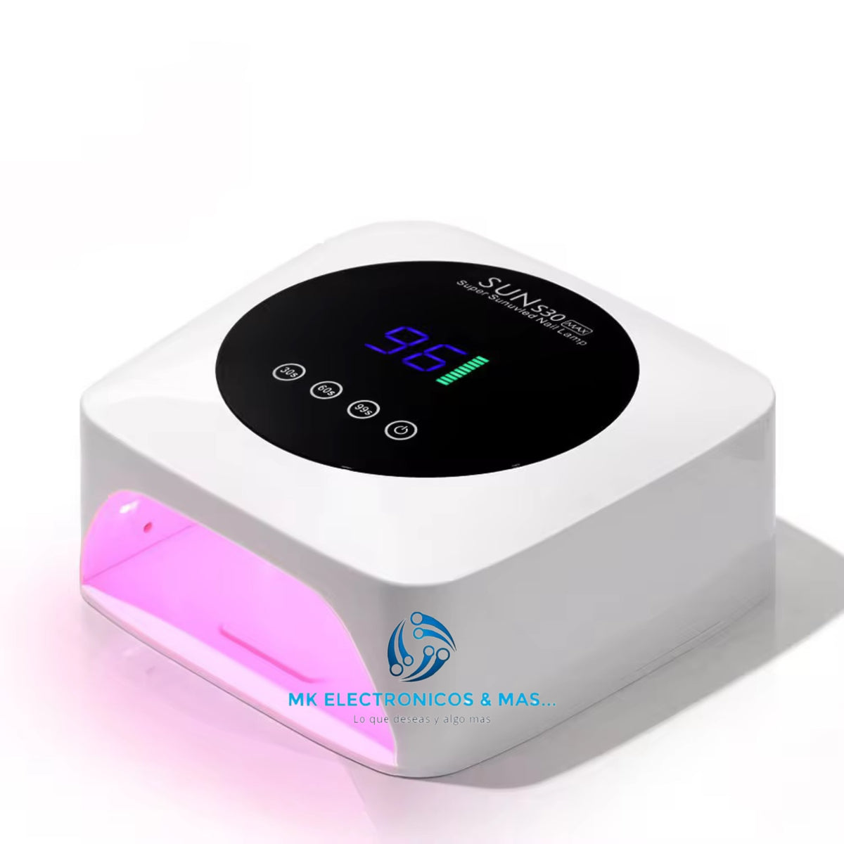 Lámpara UV/LED Profesional Sun S30 Max - 168 Watts Recargable