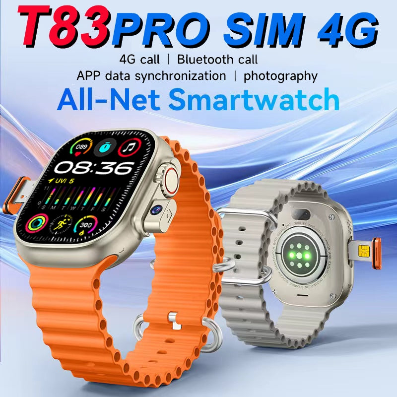 SmartWatch T83 PRO 4G CON CHIP y Camara