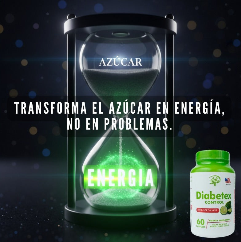 Diabetex Control - Suplemento para Control de Glucosa con Bergamota