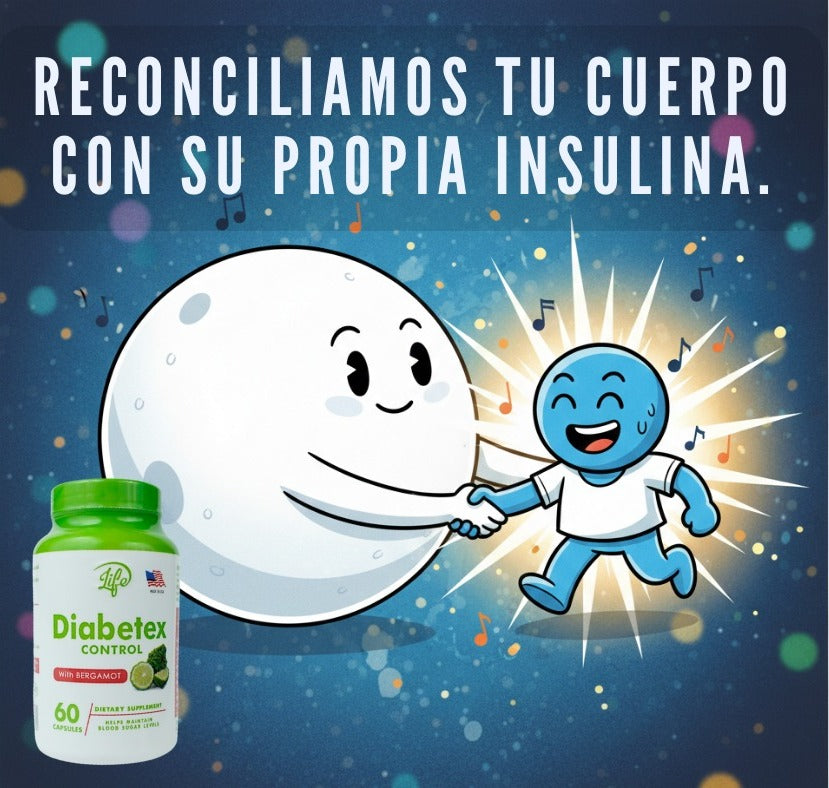 Diabetex Control - Suplemento para Control de Glucosa con Bergamota
