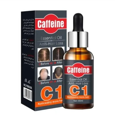 Aceite Esencial Anticaída Pei Mei C1 con Cafeína – Estimula el Crecimiento del Cabello