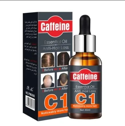 Aceite Esencial Anticaída Pei Mei C1 con Cafeína – Estimula el Crecimiento del Cabello